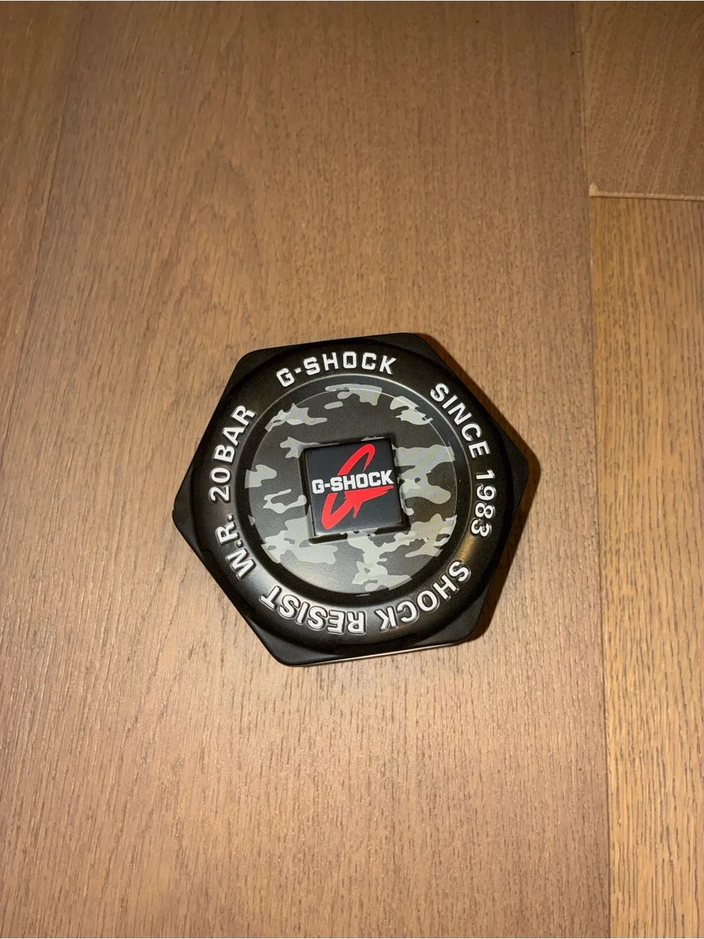 Casio G-Shock Gray Camouflage Digital Watch BRAND NEW